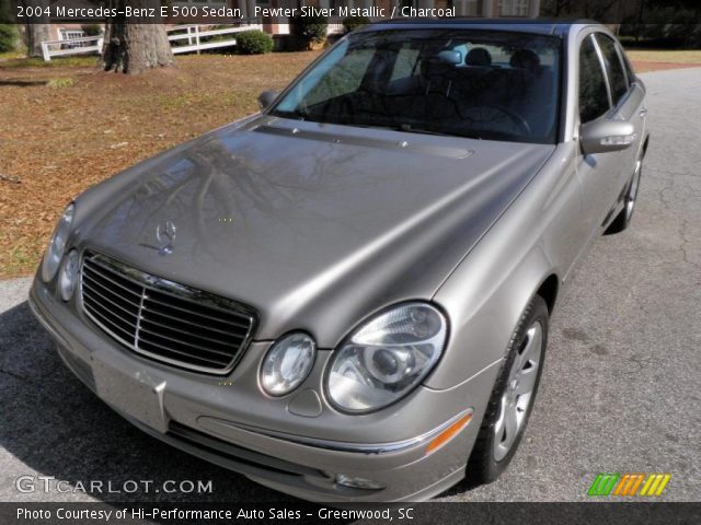 2004 Mercedes-Benz E 500 Sedan in Pewter Silver Metallic