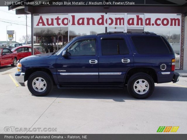 2001 GMC Yukon SLT 4x4 in Indigo Blue Metallic
