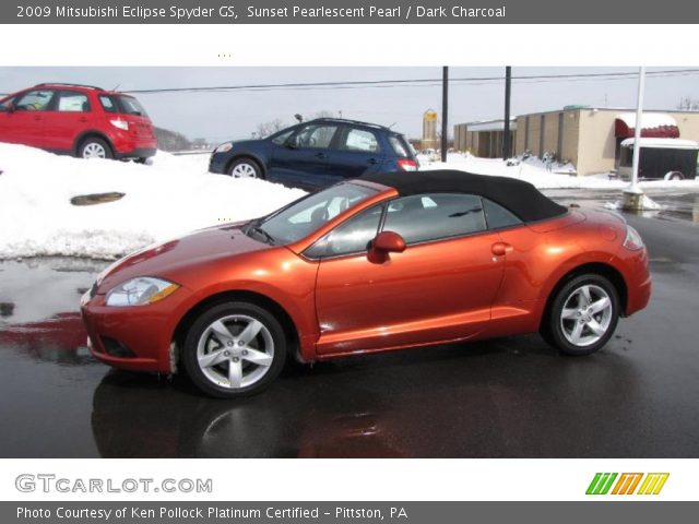 2009 Mitsubishi Eclipse Spyder GS in Sunset Pearlescent Pearl