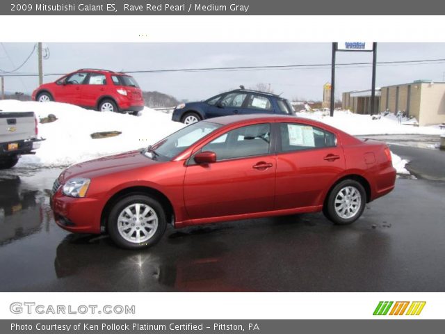 2009 Mitsubishi Galant ES in Rave Red Pearl