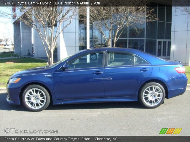 2007 Toyota Camry Hybrid in Blue Ribbon Metallic