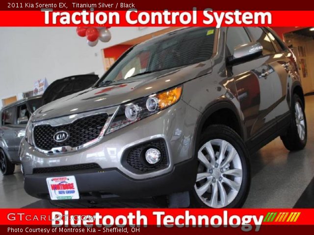 2011 Kia Sorento EX in Titanium Silver