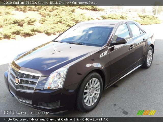 2010 Cadillac CTS 3.0 Sedan in Black Cherry
