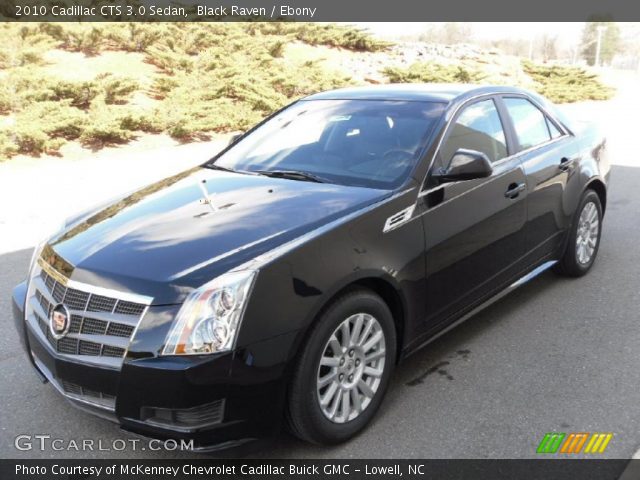 2010 Cadillac CTS 3.0 Sedan in Black Raven
