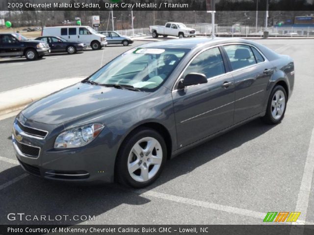 2009 Chevrolet Malibu LS Sedan in Dark Gray Metallic