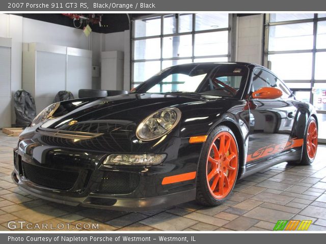 2007 Porsche 911 GT3 RS in Black/Orange