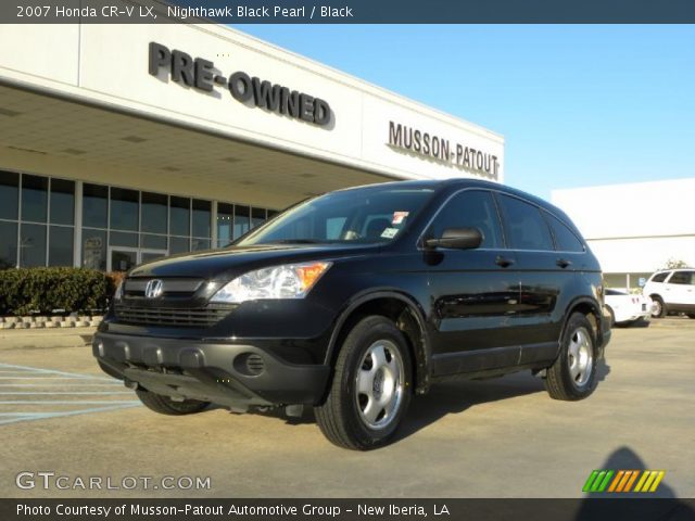 2007 Honda CR-V LX in Nighthawk Black Pearl