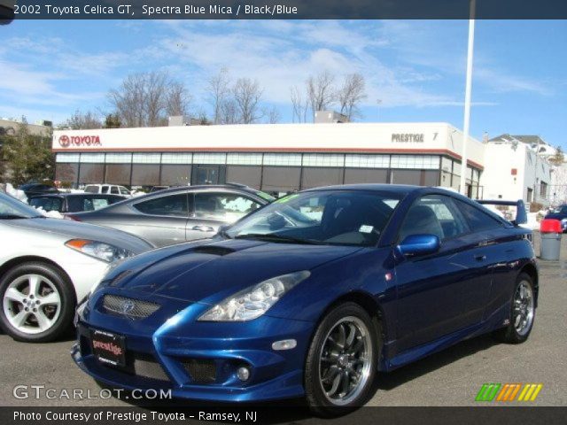2002 Toyota Celica GT in Spectra Blue Mica