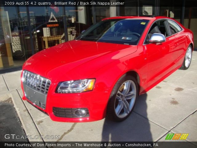 2009 Audi S5 4.2 quattro in Brilliant Red
