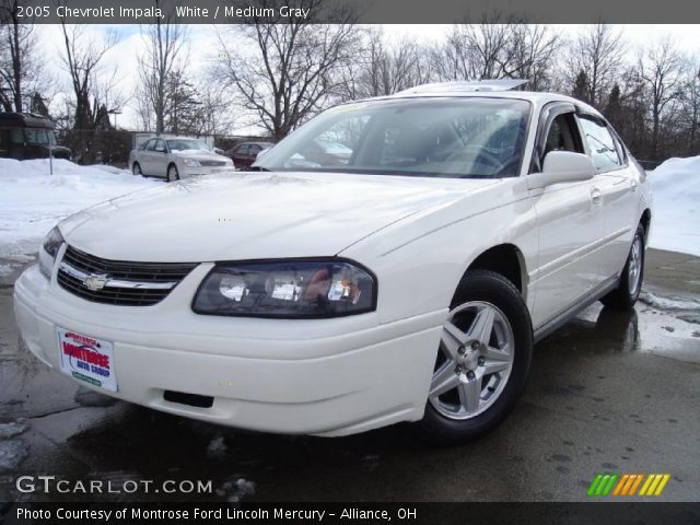 2005 Chevrolet Impala  in White