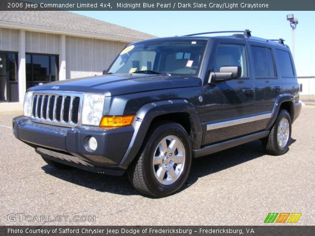 2006 Jeep Commander Limited 4x4 in Midnight Blue Pearl