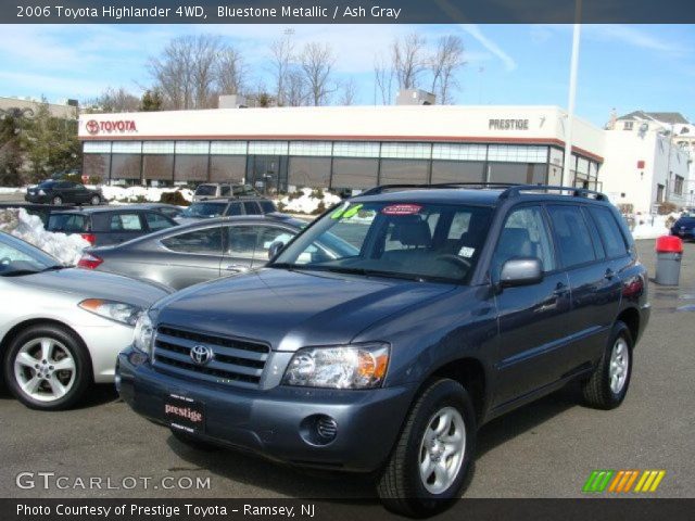 2006 Toyota Highlander 4WD in Bluestone Metallic