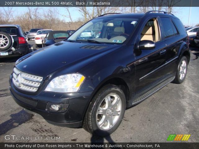 2007 Mercedes-Benz ML 500 4Matic in Black
