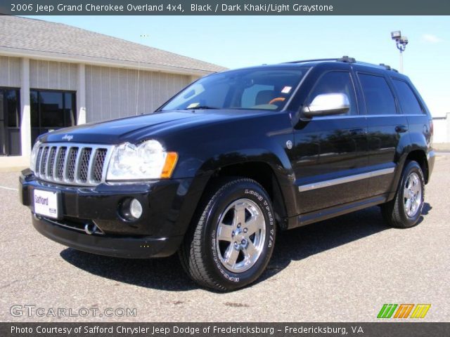 2006 Jeep Grand Cherokee Overland 4x4 in Black