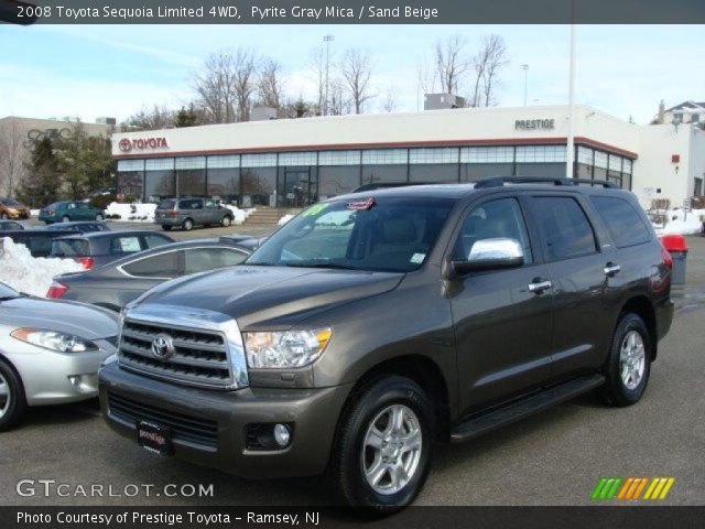 2008 Toyota Sequoia Limited 4WD in Pyrite Gray Mica