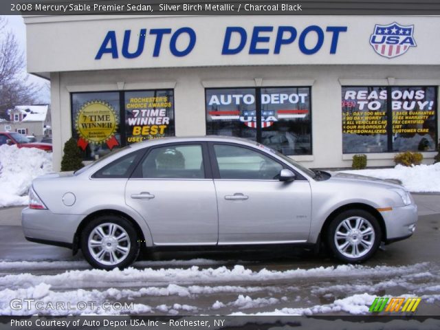 2008 Mercury Sable Premier Sedan in Silver Birch Metallic