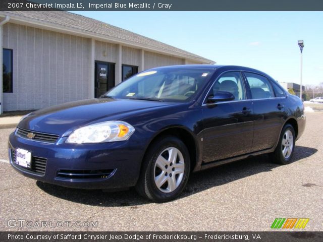 2007 Chevrolet Impala LS in Imperial Blue Metallic