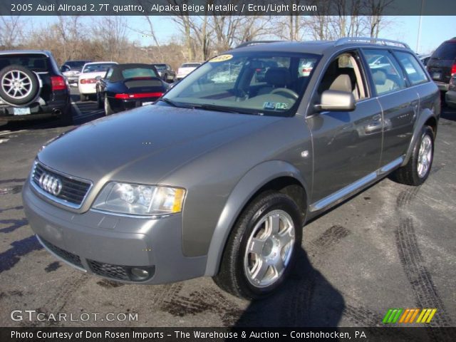 2005 Audi Allroad 2.7T quattro in Alpaka Beige Metallic