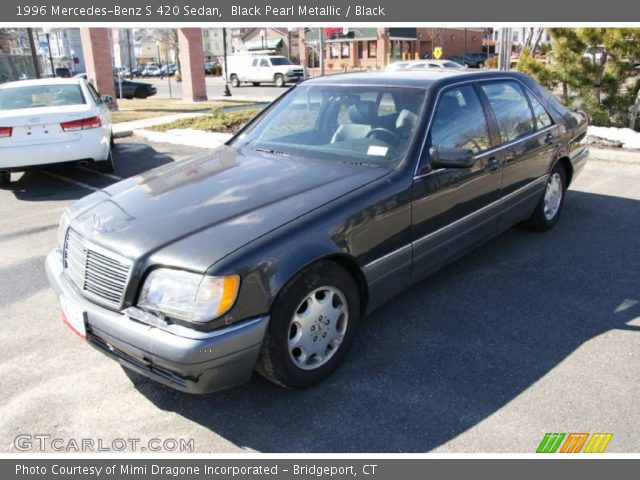 1996 Mercedes-Benz S 420 Sedan in Black Pearl Metallic