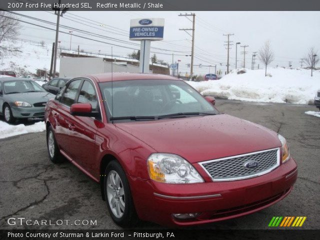 2007 Ford Five Hundred SEL in Redfire Metallic