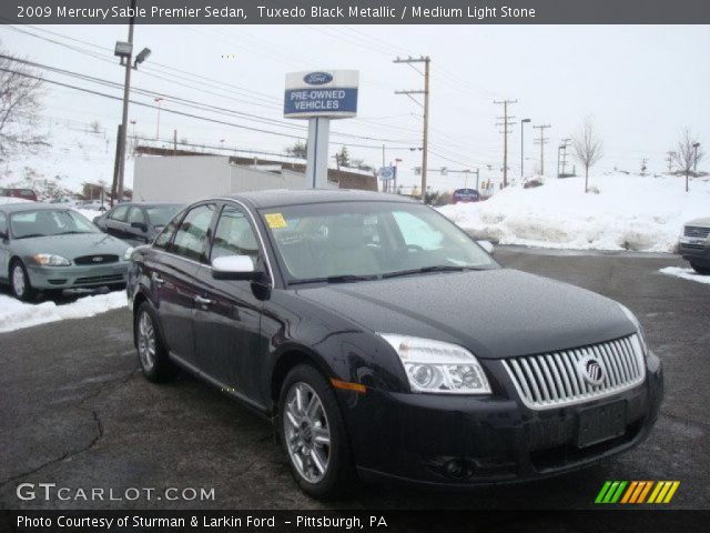 2009 Mercury Sable Premier Sedan in Tuxedo Black Metallic