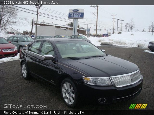 2008 Lincoln MKZ Sedan in Black