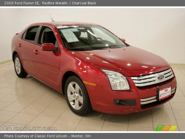 2009 Ford Fusion SE in Redfire Metallic