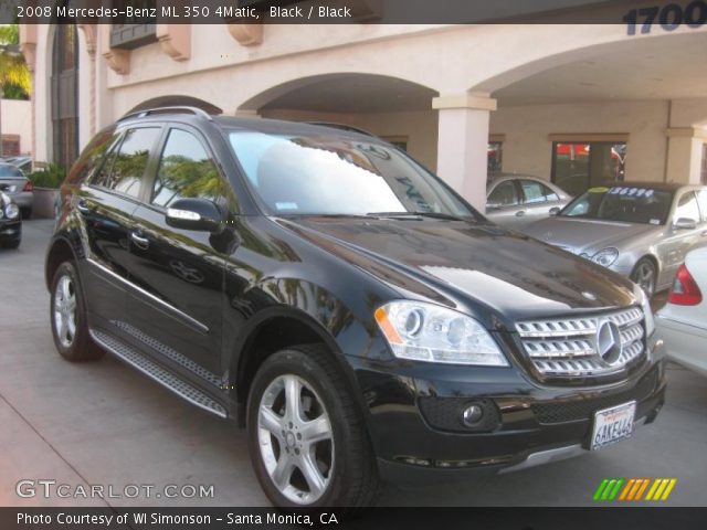 2008 Mercedes-Benz ML 350 4Matic in Black