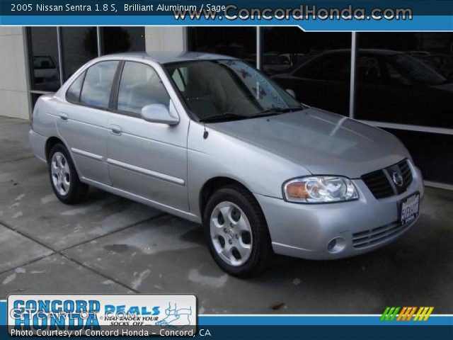 2005 Nissan Sentra 1.8 S in Brilliant Aluminum