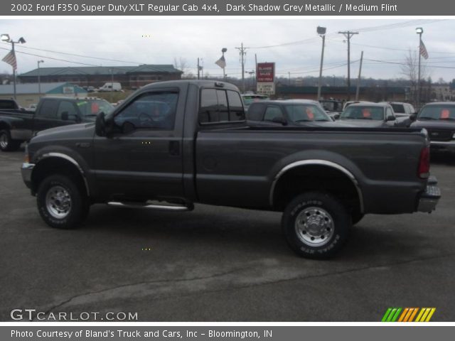 2002 Ford F350 Super Duty XLT Regular Cab 4x4 in Dark Shadow Grey Metallic
