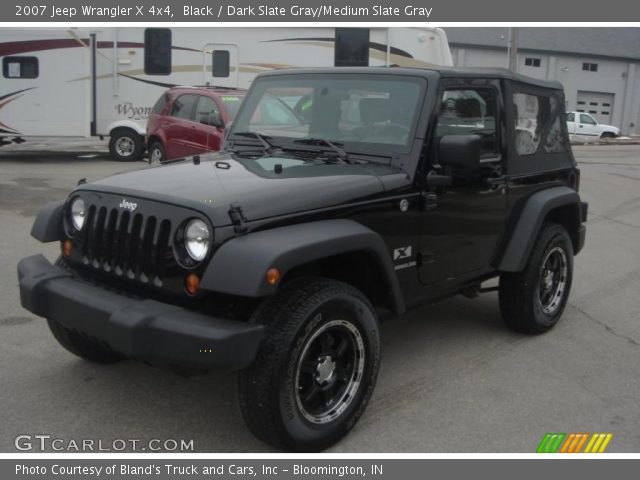 2007 Jeep Wrangler X 4x4 in Black