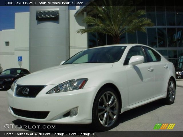 2008 Lexus IS 250 in Starfire White Pearl