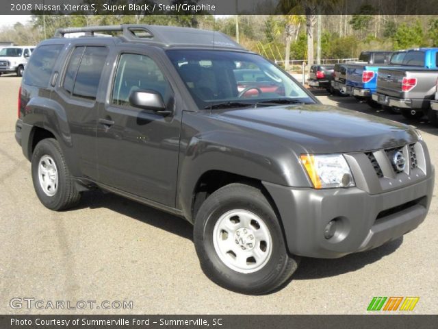 2008 Nissan Xterra S in Super Black