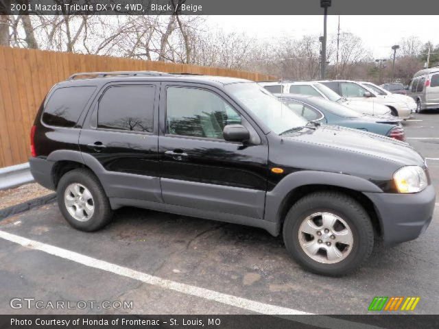 2001 Mazda Tribute DX V6 4WD in Black