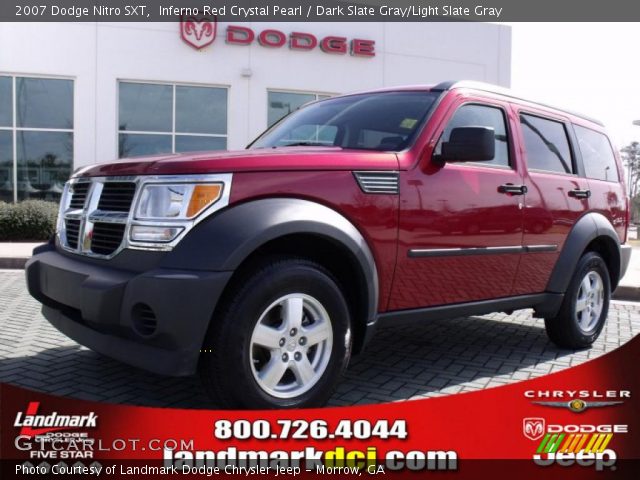 2007 Dodge Nitro SXT in Inferno Red Crystal Pearl