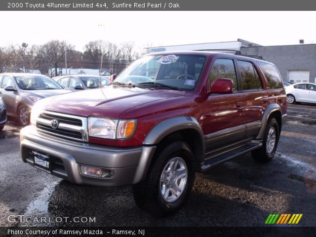 2000 Toyota 4Runner Limited 4x4 in Sunfire Red Pearl