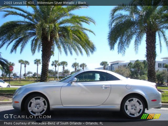 2003 Lexus SC 430 in Millennium Silver Metallic
