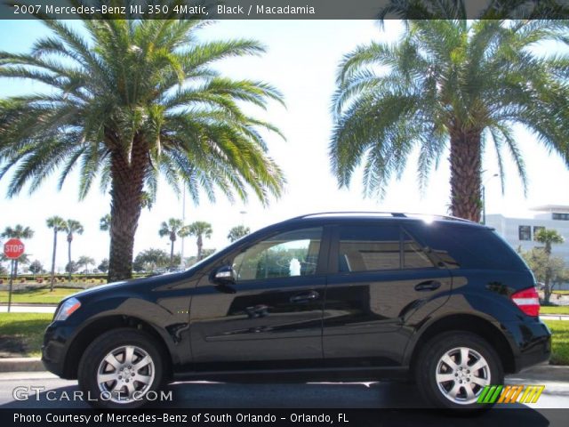 2007 Mercedes-Benz ML 350 4Matic in Black
