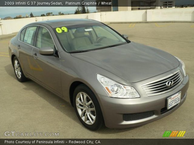 2009 Infiniti G 37 Journey Sedan in Platinum Graphite