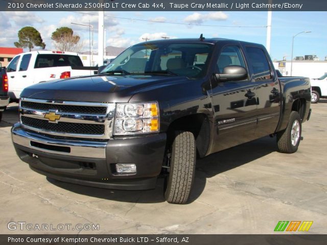 2010 Chevrolet Silverado 2500HD LT Crew Cab 4x4 in Taupe Gray Metallic