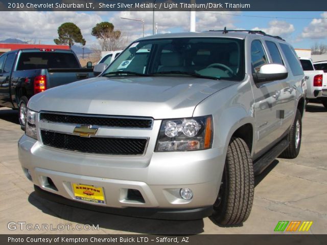 2010 Chevrolet Suburban LT in Sheer Silver Metallic