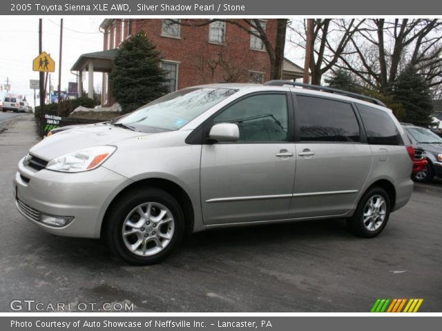 2005 Toyota Sienna XLE AWD in Silver Shadow Pearl