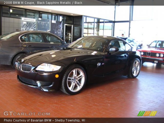 2008 BMW M Coupe in Black Sapphire Metallic