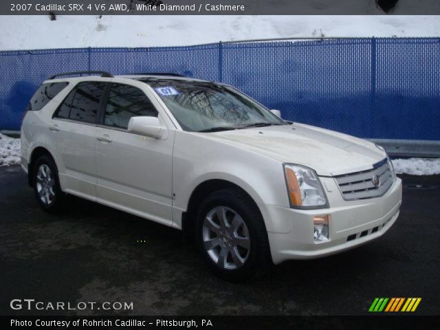 2007 Cadillac SRX 4 V6 AWD in White Diamond