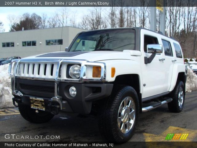 2007 Hummer H3 X in Birch White