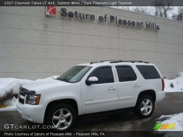 2007 Chevrolet Tahoe LT 4x4 in Summit White