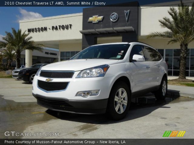 2010 Chevrolet Traverse LT AWD in Summit White