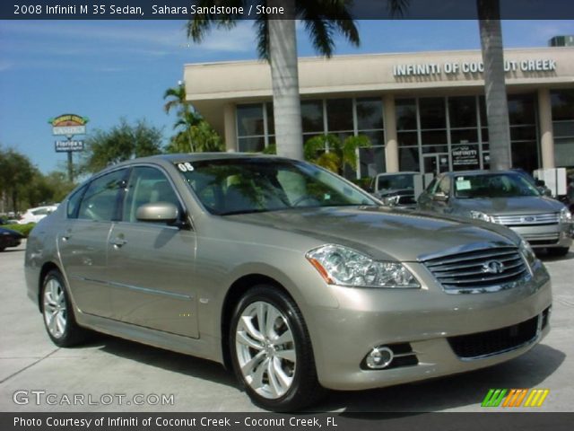 2008 Infiniti M 35 Sedan in Sahara Sandstone