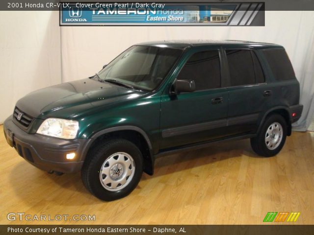 2001 Honda CR-V LX in Clover Green Pearl