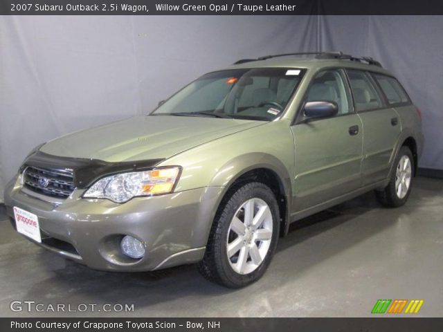 2007 Subaru Outback 2.5i Wagon in Willow Green Opal